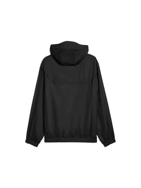 Вітровка PUMA Ess Relaxed Windbreaker комбінований верх чорний
