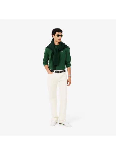 Ремень Lacoste с ремешками черный