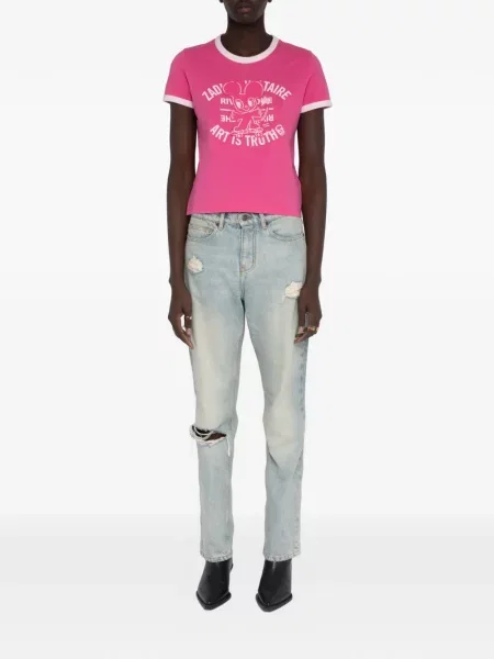 Tricou Zadig&voltaire roz