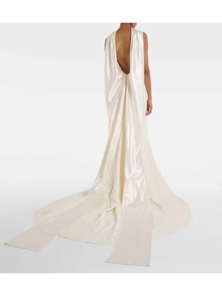 Rochie Danielle Frankel de lână alb