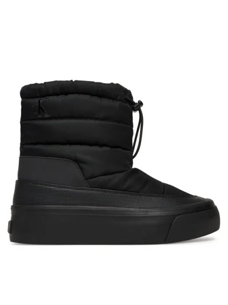 Calvin Klein Cizme de zăpadă Vulc Flatf Snowboot Mix Mg negru