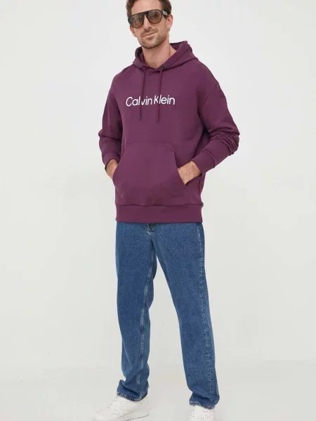 Calvin Klein μπλούζα μωβ