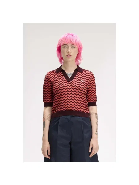 Cămașă Fred Perry tricotate