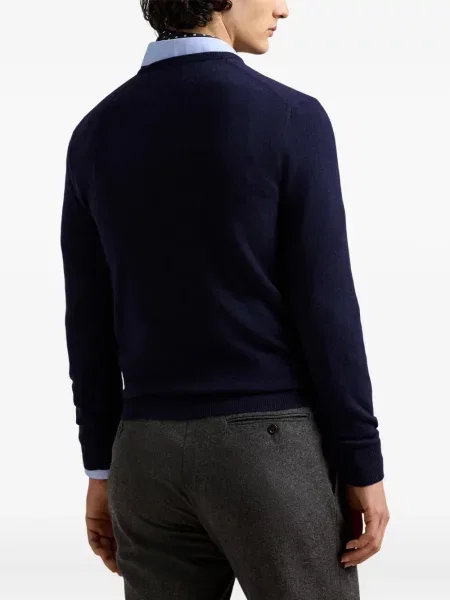 Ριγέ polo Polo Ralph Lauren με κουκούλα με αυτόγραφο λευκό