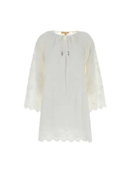 Sukienka koszulowa Michael Kors biała