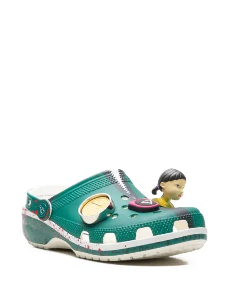 Sandale Crocs clasici verde