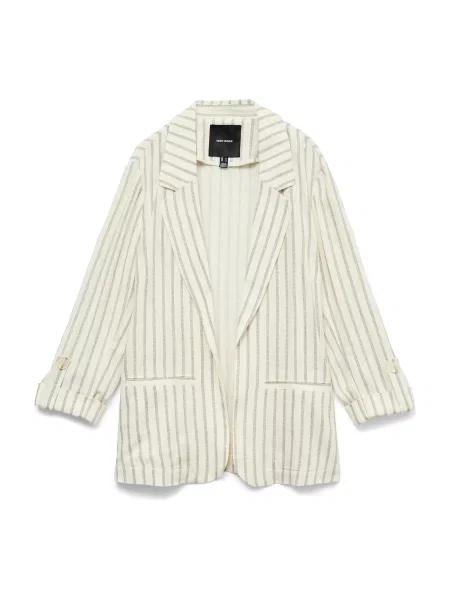 VERO MODA Sacou VMROSIE ecru / închis bej