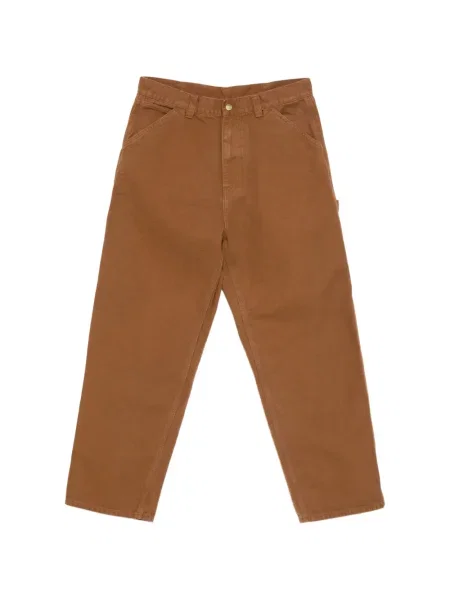 Sužen hlače Carhartt Wip smeđa