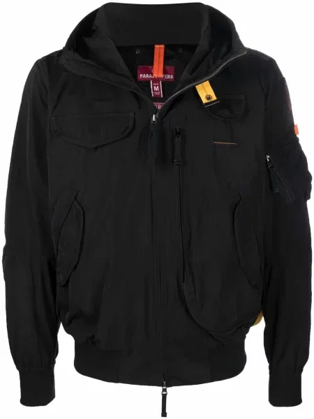 Geacă Parajumpers cu glugă negru