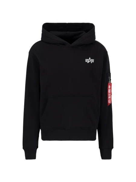 ALPHA INDUSTRIES Tréning póló piros fehér fekete