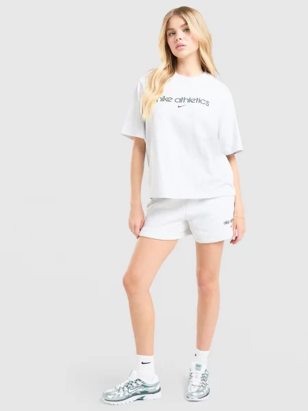 Nike T-Shirt W Nsw Essentials Boxy Gls szara