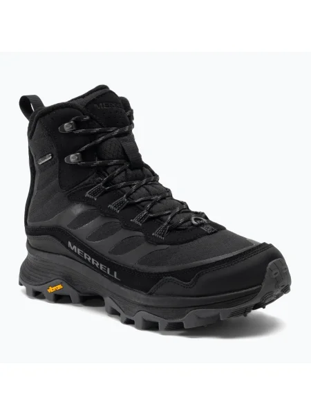 Мъжки ботуши за туризъм Merrell Moab Speed Thermo Mid WP black черно
