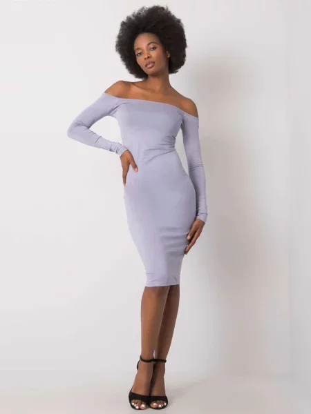 Rochie Fashionhunters de costum gri