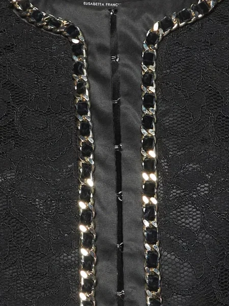 Geacă Elisabetta Franchi negru