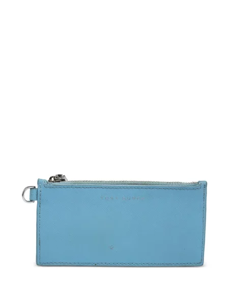 Portofel Tory Burch din piele albastru