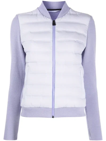 Cardigan Aztech Mountain cu pene violet