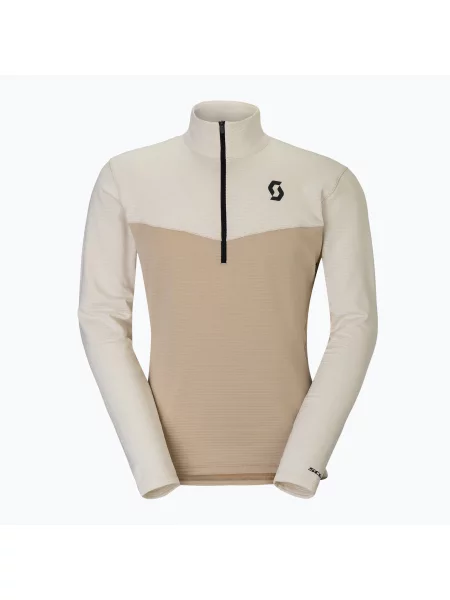 Hanorac din fleece Scott din fleece bej