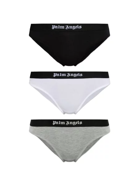 Brief bugyi Palm Angels autogrammal fehér