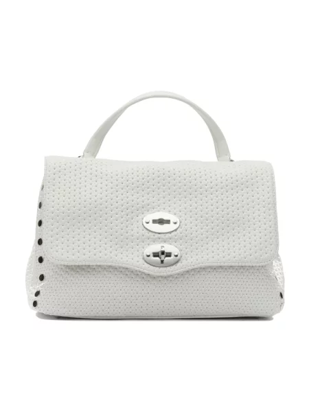 Torebka Zanellato skórzana biała