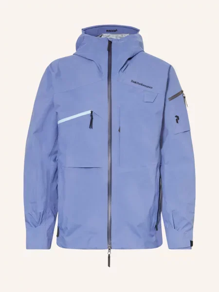 Peak Performance Hardshell Lyžařská Bunda Alpine Gore-Tex modrá