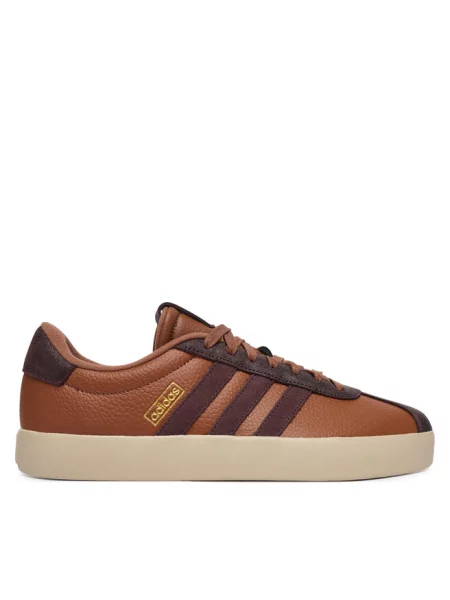 Sneakersy adidas brązowe