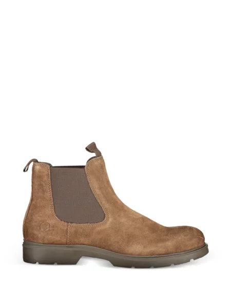 Botine chelsea Lumberjack din piele de căprioară maro