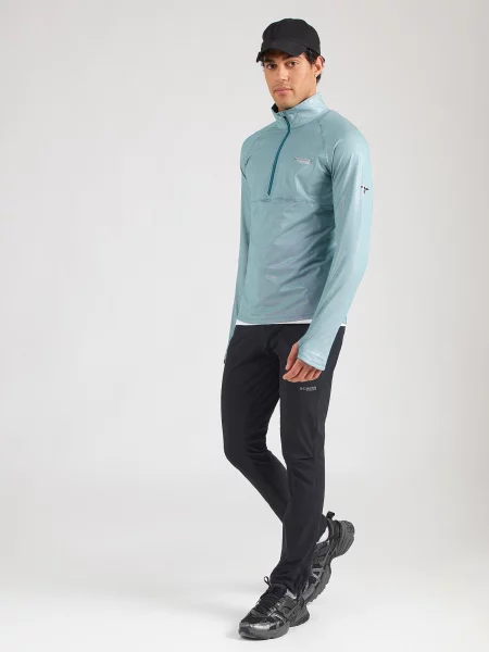 COLUMBIA Tricou funcțional Summit Valley aqua albastru
