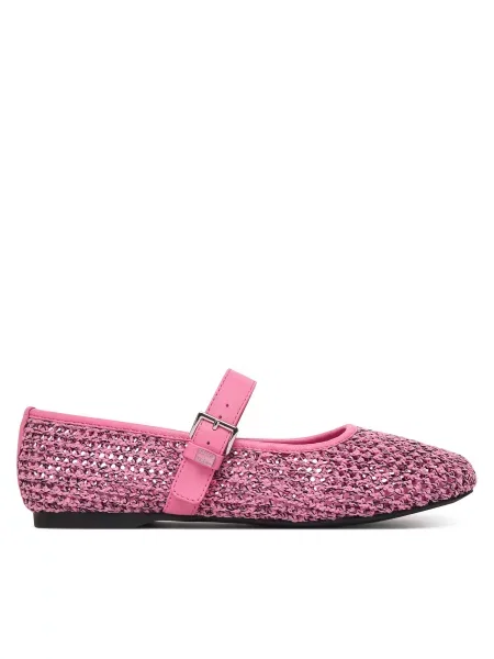 Balerinke Tommy Jeans Tjw Knitted Ballerina roza