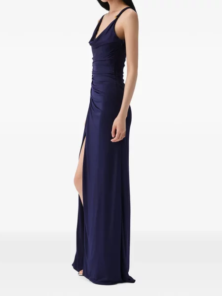 Rochie Versace din jerseu albastru