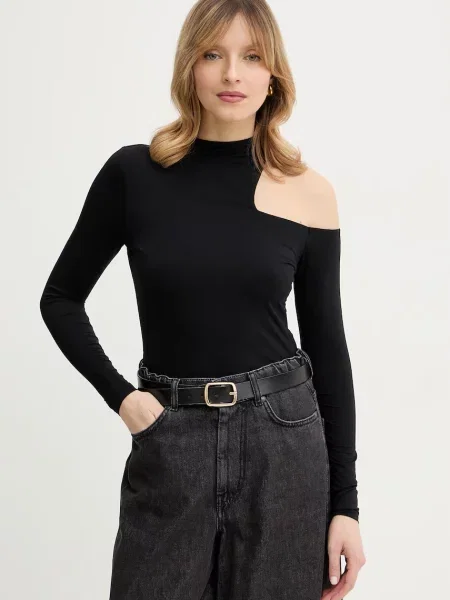 Tricou mânecă lungă Guess negru