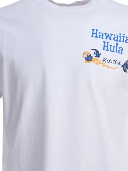 Tricou Sun Surf cu imagine alb