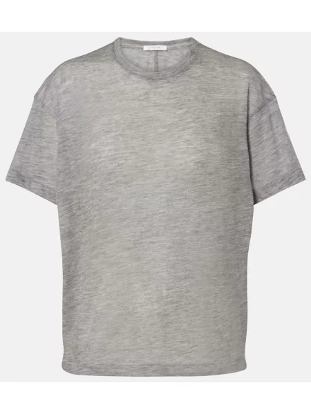 Top The Row din cașmir gri