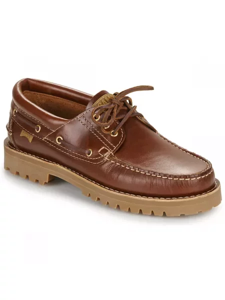 Mokasini & Jadralni čevlji Camper PATROL rjava