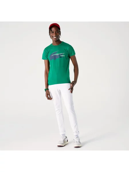 Футболка Lacoste зеленая