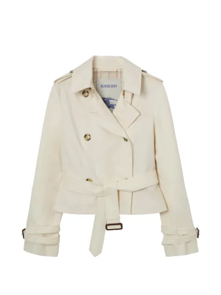 Decupat geacă Burberry cu imprimeu tropical