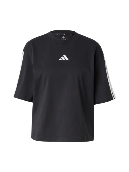 ADIDAS SPORTSWEAR Tricou funcțional negru alb