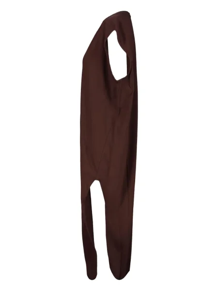 Rochie maxi Rick Owens de costum maro