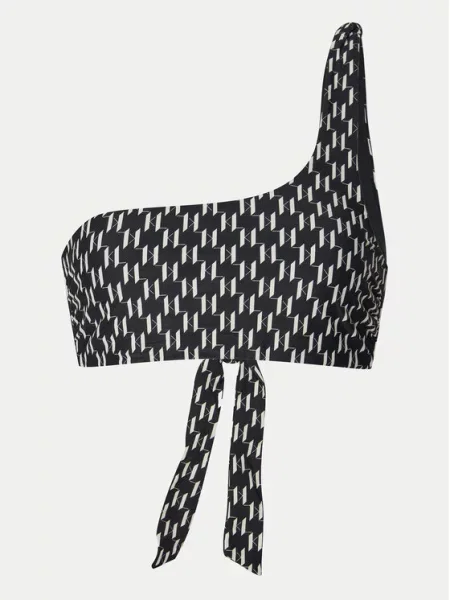 Gornji del bikini KARL LAGERFELD črna