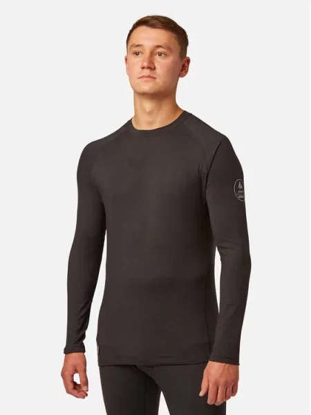 Тепловое лонгслив Surfanic черный