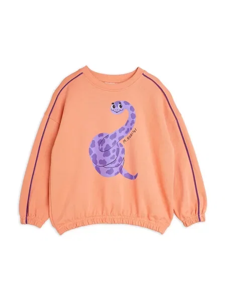 Mini Rodini Dětská mikina Snake růžová