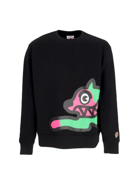 Bluza nierozpinana Icecream do biegania czarna