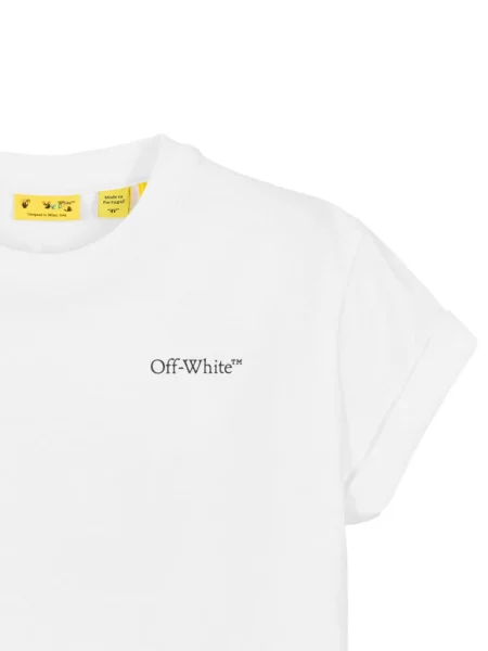 Dětské tričko Off-white bílé