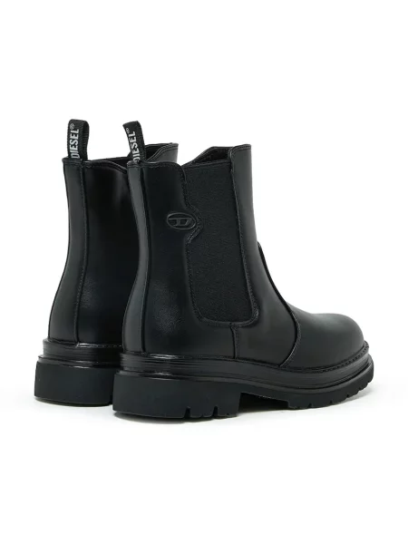 Diesel csizma platformos gyerek D-VYNCOUN BOOTS fekete