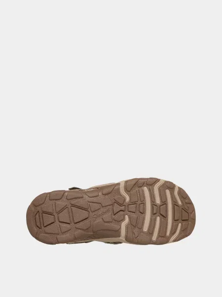 Кожаные босоножки Skechers