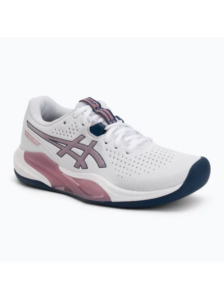 Încălțăminte de tenis pentru femei ASICS Gel-Challenger 15 Indoor white/taro purple alb