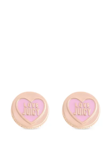 Cercei Juicy Couture cu motiv cu inimi