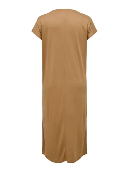 ONLY Carmakoma Rochie CARNICKY deschis maro