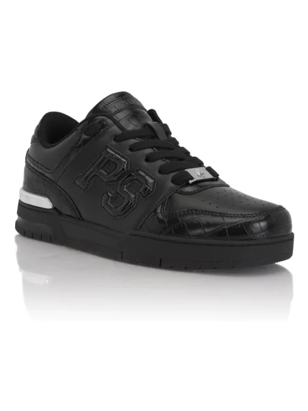 Plein Sport Sneakersy SAFS czarny