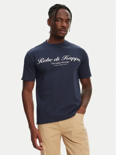 Robe di Kappa Tričko Robe Giovani Tozeur Tmavomodrá