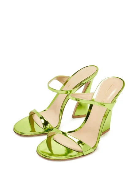 Sandale Gianvito Rossi din piele verde